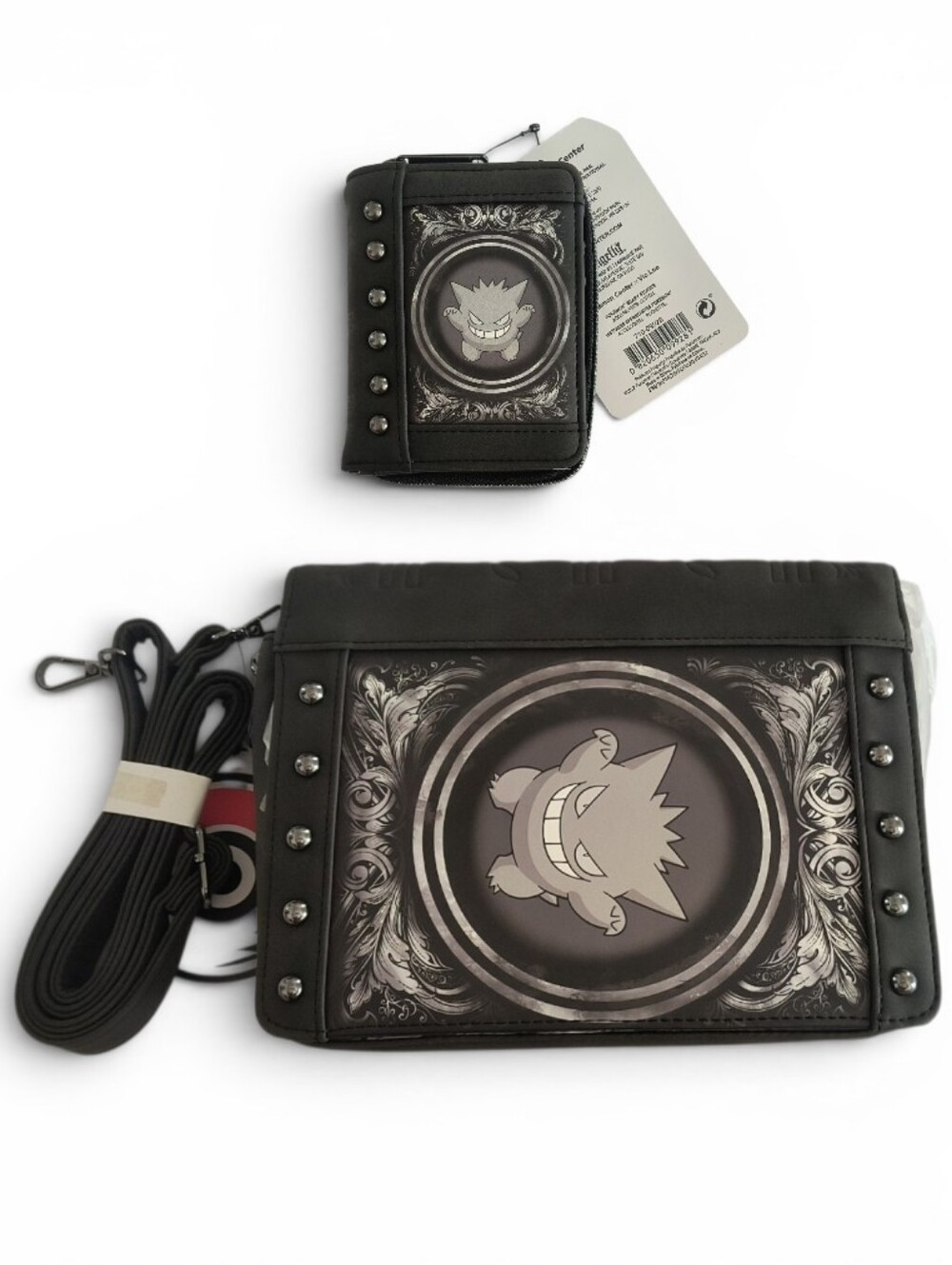 Loungefly Pokémon Center Vic Lee: Pokémon Scary Stories Shoulder Bag and Wallet